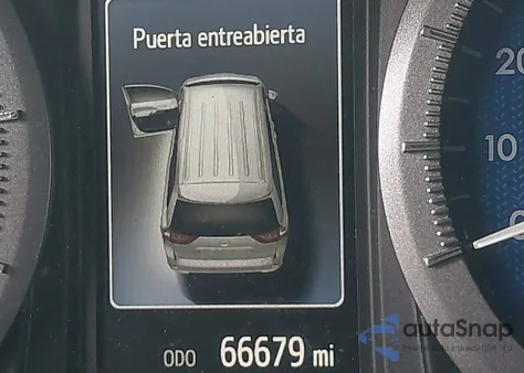 2015 Toyota Sienna Xle/Limited z USA, uszkodzony, nr VIN 5TDYK3DC1FS665322